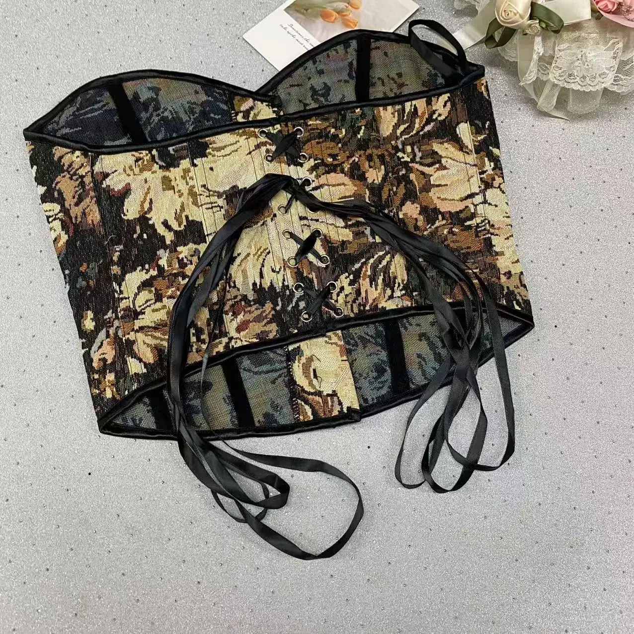 Breathable Floral Corset for Women Sexy Body Shaping — feature 17