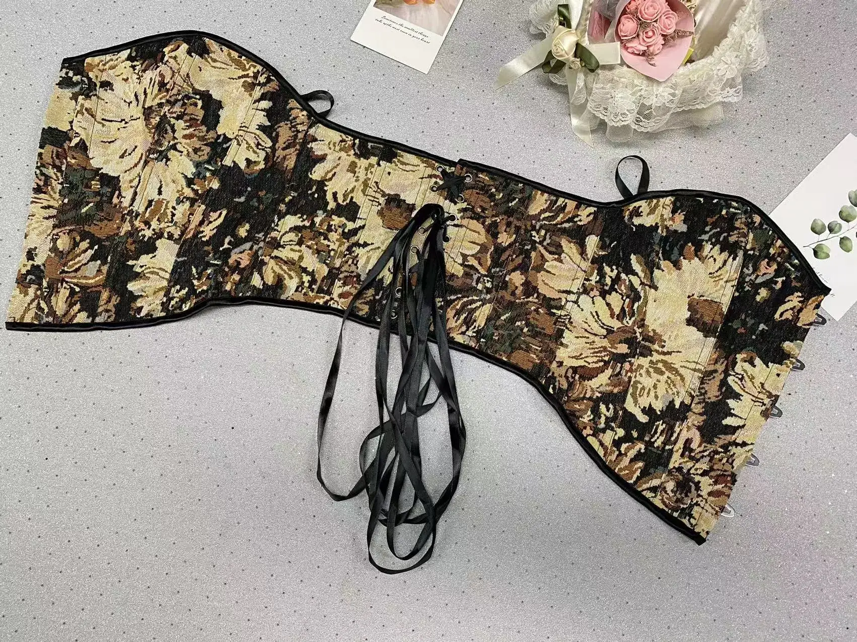 Breathable Floral Corset for Women Sexy Body Shaping — feature 18