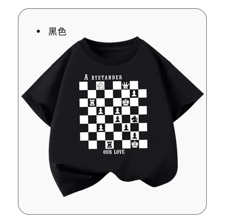 100 Cotton Boys T-Shirt Round Neck Middle Size — feature 11