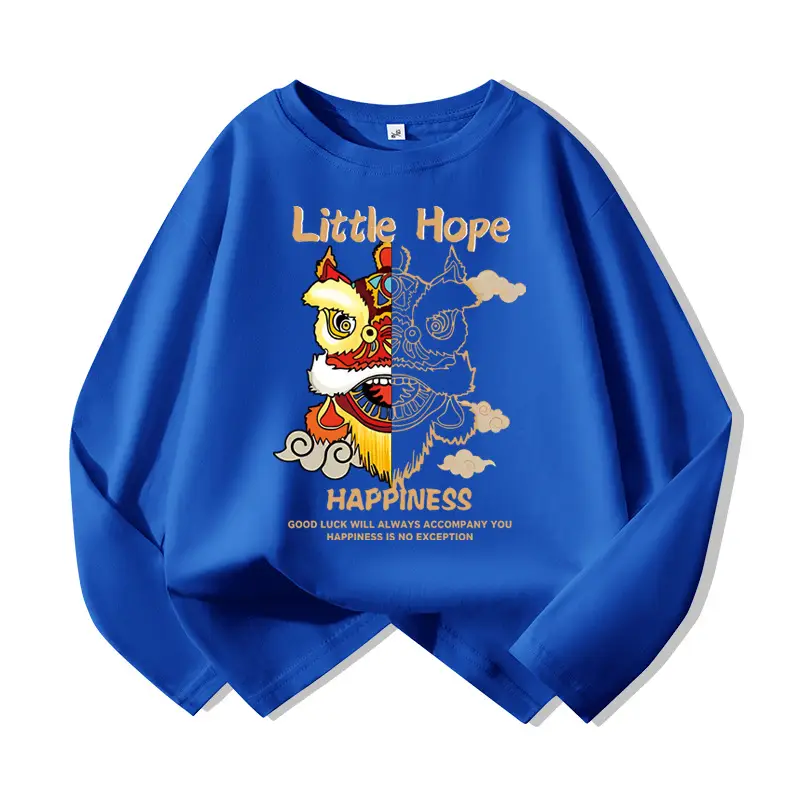 Boys Red Long Sleeve T-Shirt Adventure Spirit Print