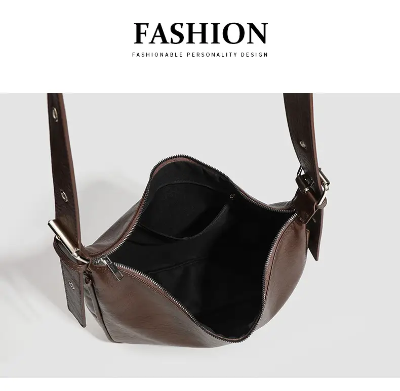 Retro Armpit Bag 2026 Women Black Brown Shoulder Crossbody — feature 11