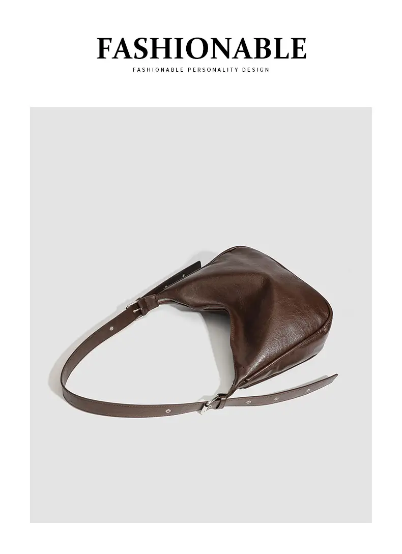 Retro Armpit Bag 2026 Women Black Brown Shoulder Crossbody — feature 17