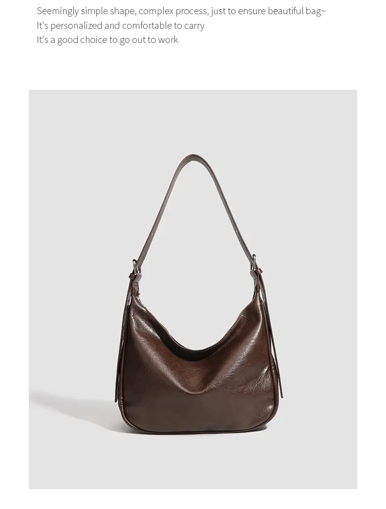 Retro Armpit Bag 2026 Women Black Brown Shoulder Crossbody — feature 19