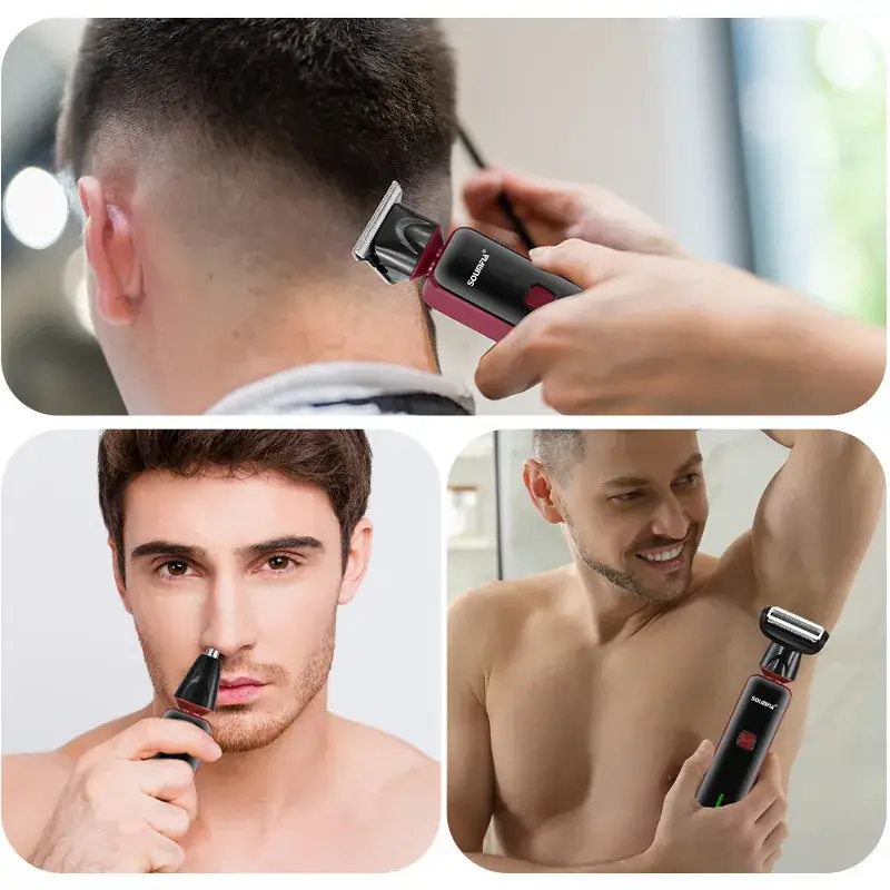 USB Rechargeable Hair Clipper Set for Men - Image 6