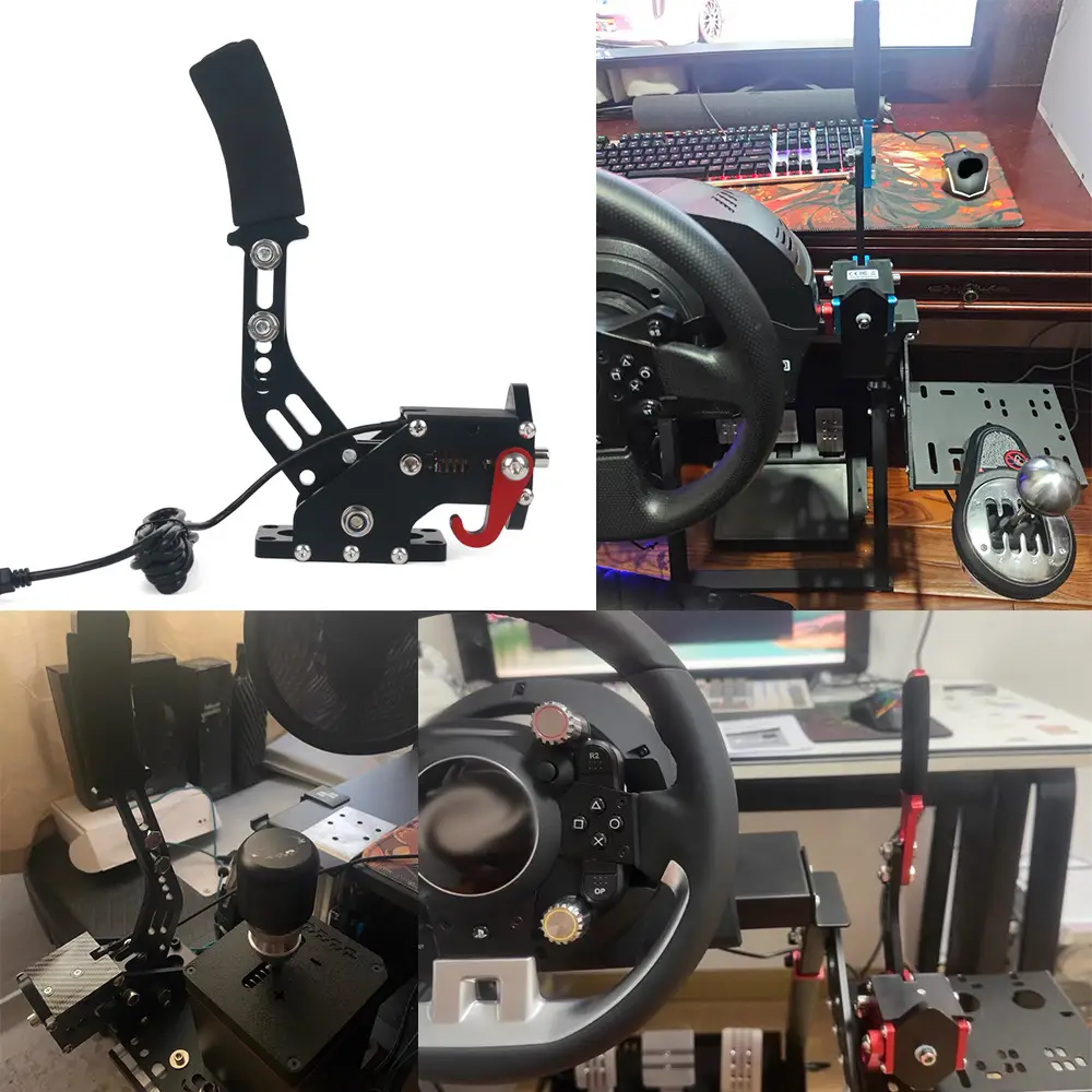 USB Drive-Free Racing Simulator Handbrake