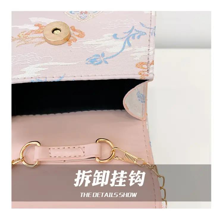 Cute Guofeng Pearl Chain Crossbody Bags for Girls — feature 16