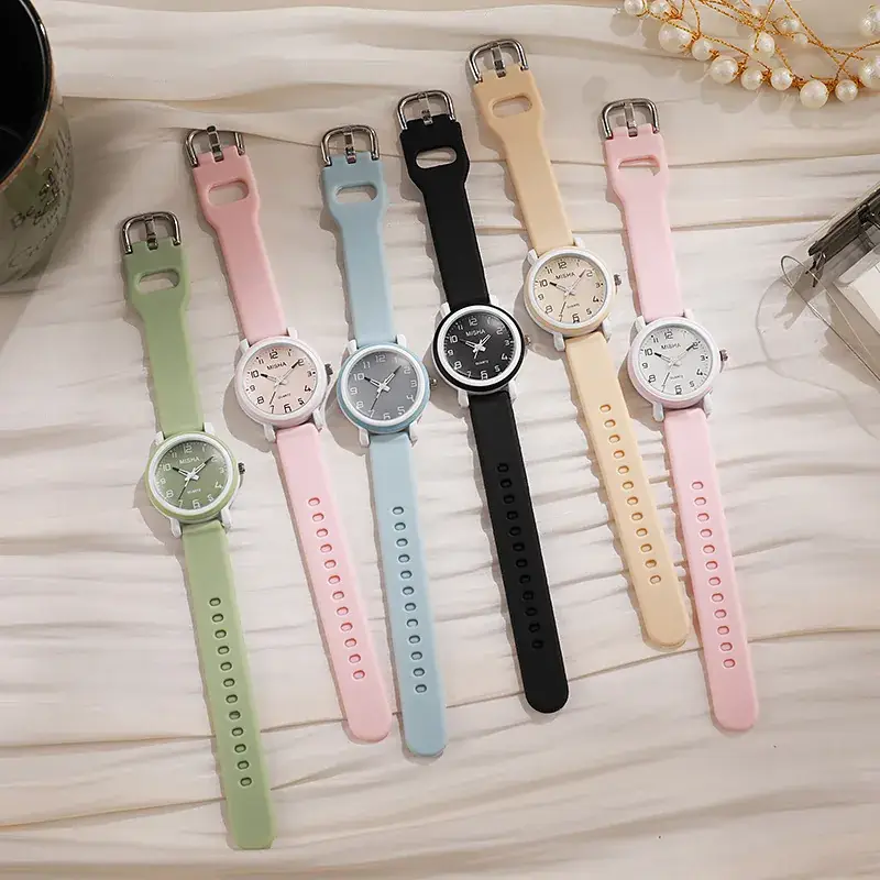 Camellia Women's Green Watch Light Luxury Mori - Image 8