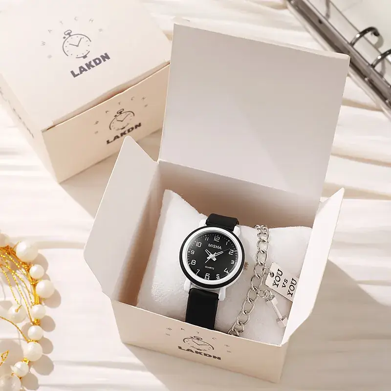 Camellia Women's Green Watch Light Luxury Mori - Image 2