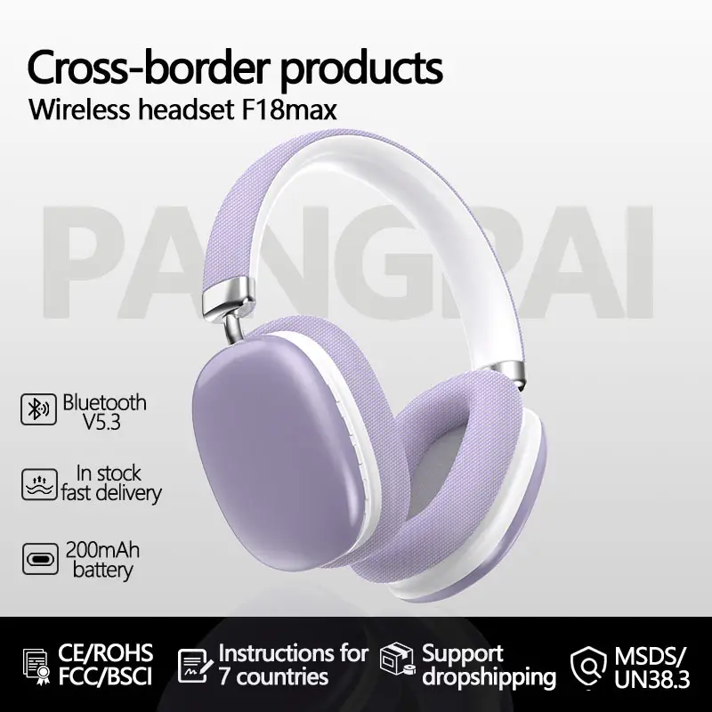 Launder Purple True Wireless Headphones Bluetooth Type-C - Image 7