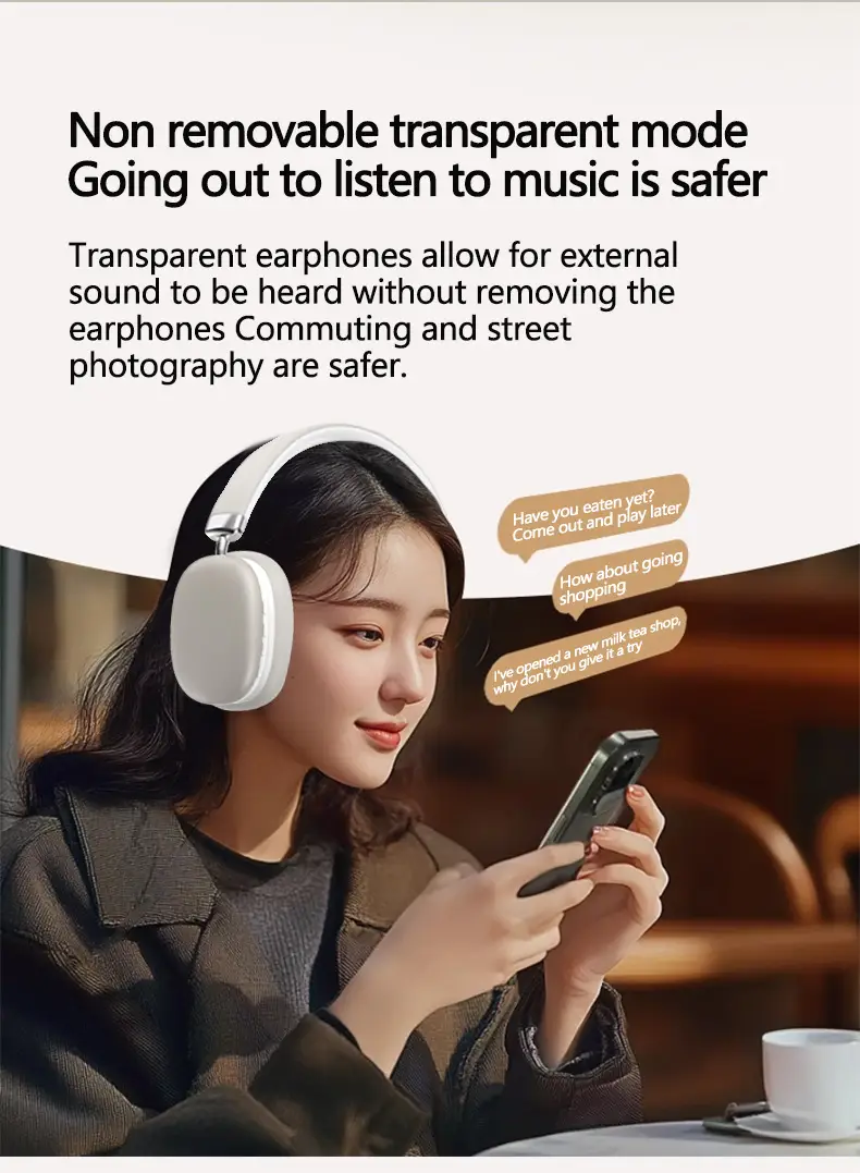 Launder Purple True Wireless Headphones Bluetooth Type-C — feature 13