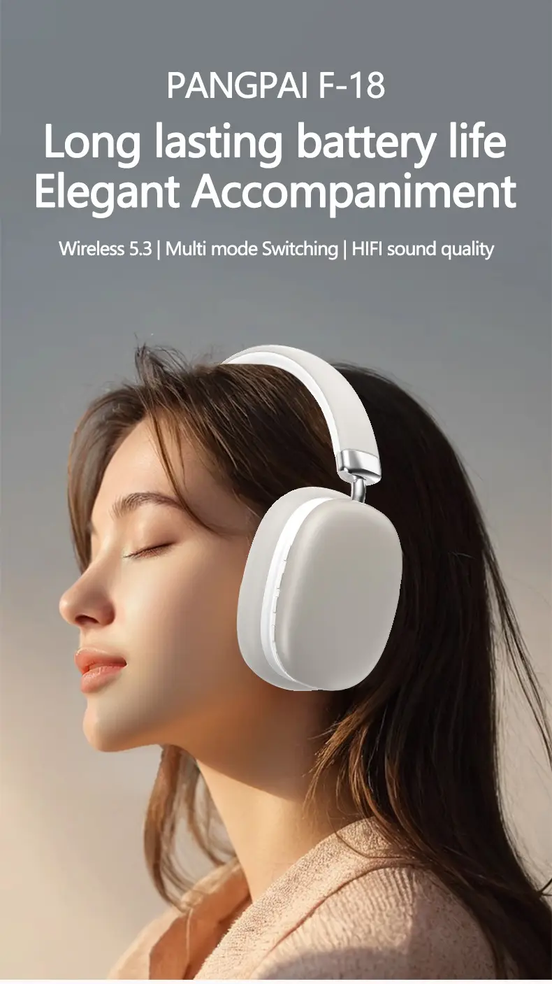 Launder Purple True Wireless Headphones Bluetooth Type-C — feature 3