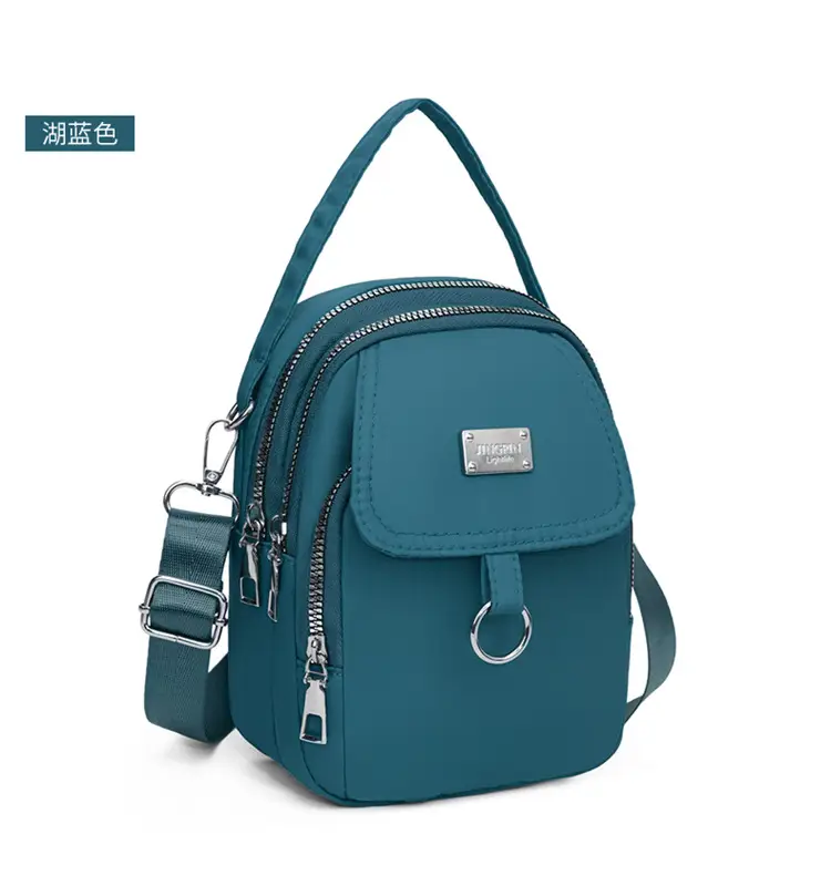 Purple Nylon Crossbody Bag for Women Mobile Phone Accessory — feature 37
