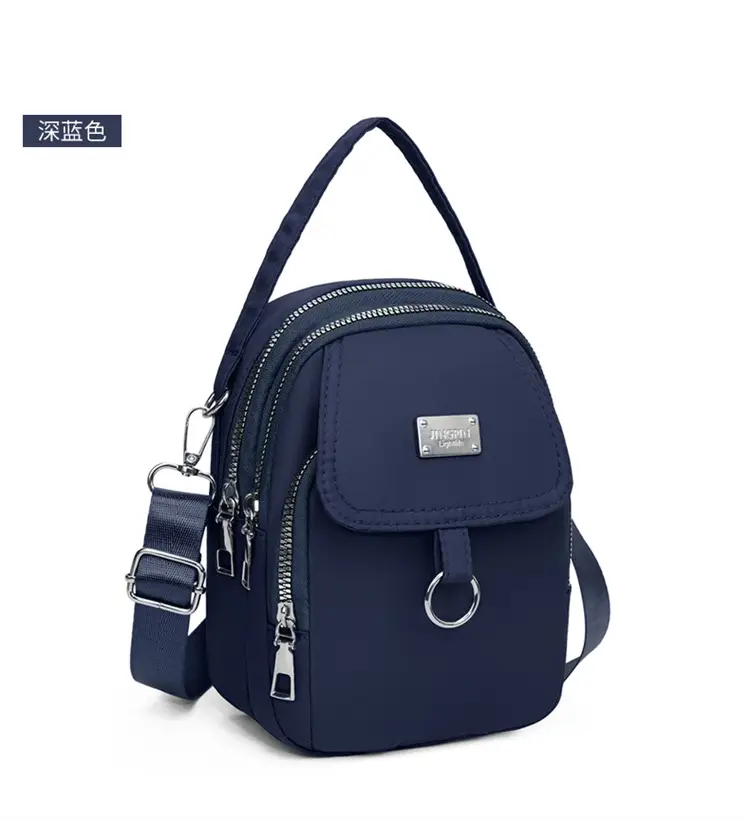 Purple Nylon Crossbody Bag for Women Mobile Phone Accessory — feature 38