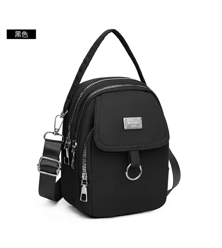Purple Nylon Crossbody Bag for Women Mobile Phone Accessory — feature 41