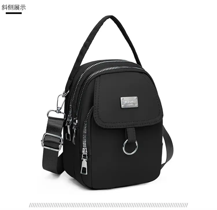 Purple Nylon Crossbody Bag for Women Mobile Phone Accessory — feature 43