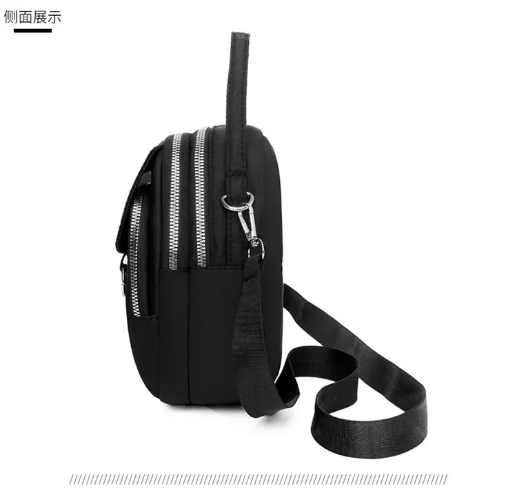 Purple Nylon Crossbody Bag for Women Mobile Phone Accessory — feature 44