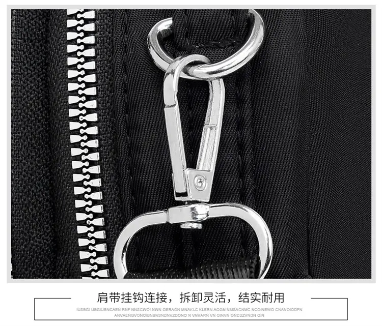 Purple Nylon Crossbody Bag for Women Mobile Phone Accessory — feature 50
