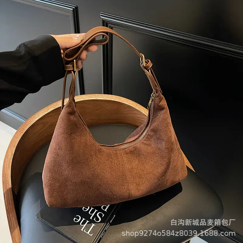 Frosted Shoulder Crossbody Bag Large Capacity 2026 - Image 4