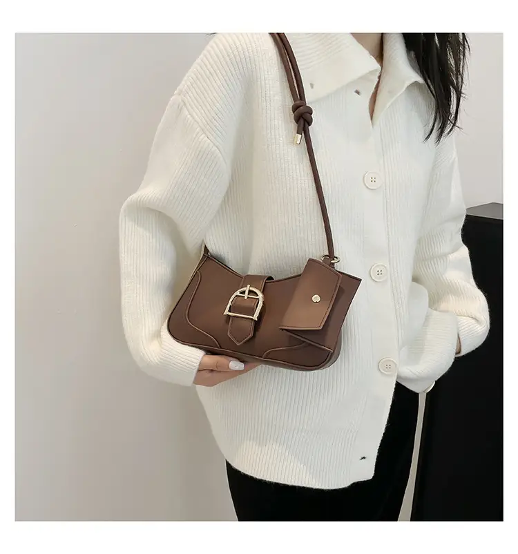2024 Women's Black Korean Style Shoulder Bag — feature 11