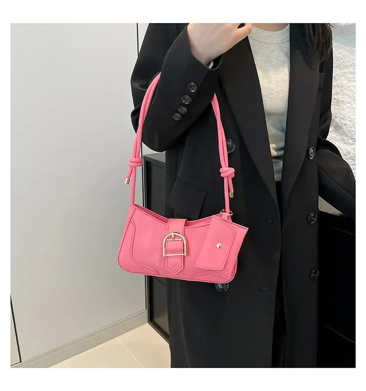 2024 Women's Black Korean Style Shoulder Bag — feature 17