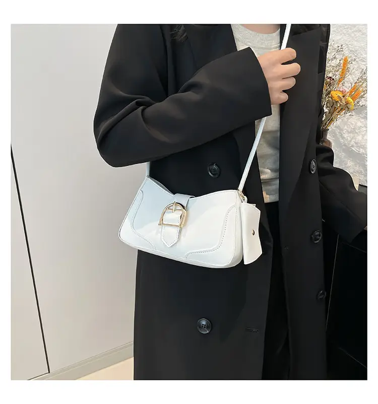2024 Women's Black Korean Style Shoulder Bag — feature 22