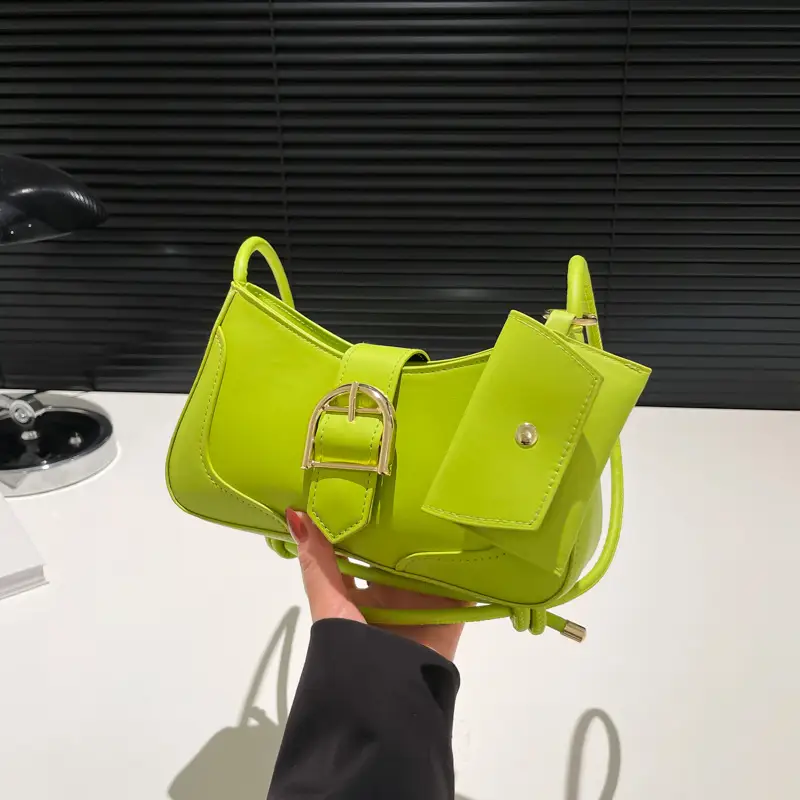2024 Women's Black Korean Style Shoulder Bag - Image 3