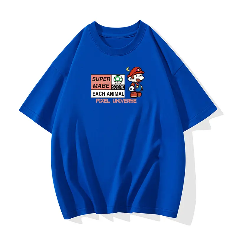 Blue Super Mad Hater T-Shirt for Boys 2026