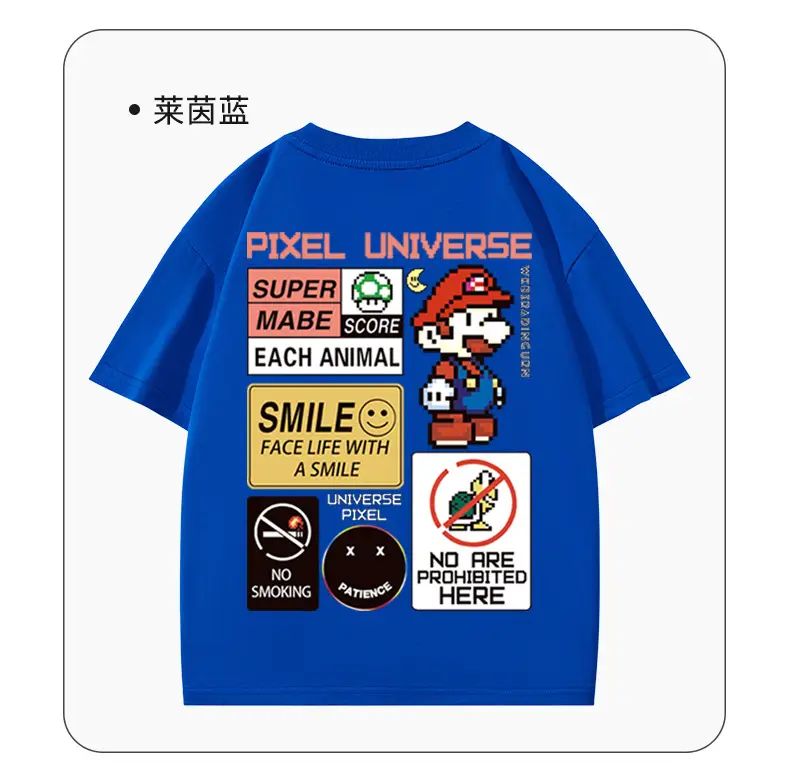 Blue Super Mad Hater T-Shirt for Boys 2026 — feature 11