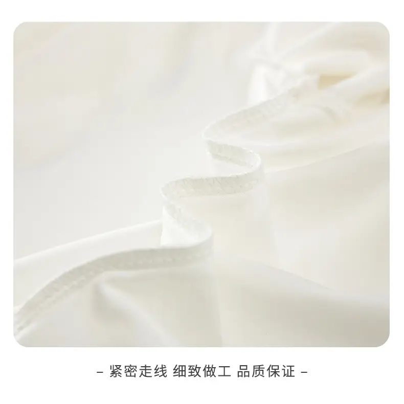 Boys Cotton Short Sleeve T-Shirt White Summer — feature 14