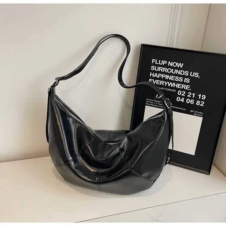 Vintage Brown Women's Shoulder Bag 2024 New Autumn Winter Commute — feature 19