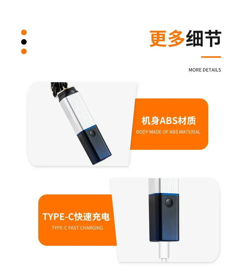Electric Hair Clipper with Reciprocating Blade & Nose Trimmer — feature 12