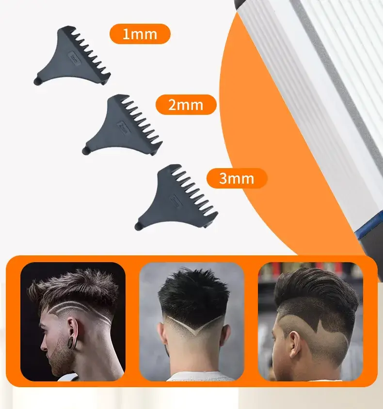 Electric Hair Clipper with Reciprocating Blade & Nose Trimmer — feature 6