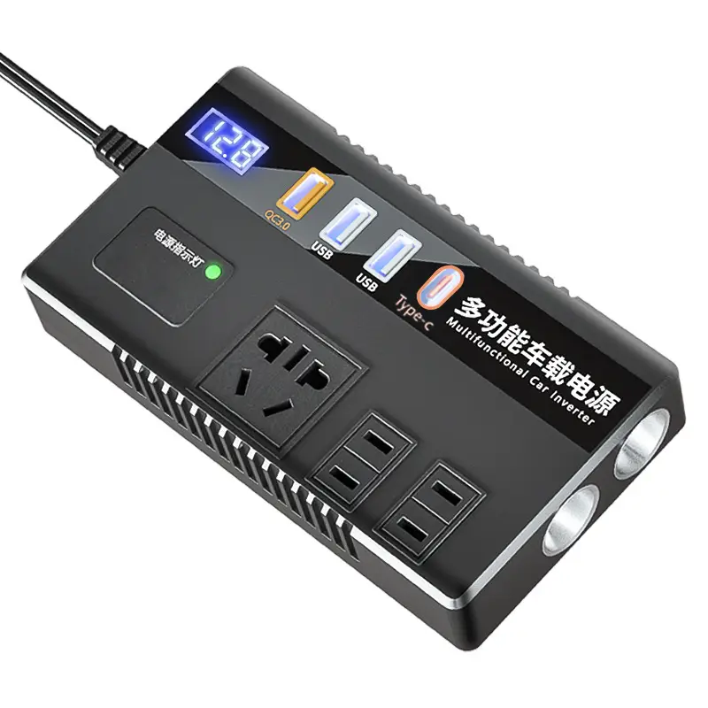 12V/24V Car Inverter Converter 220V Mobile Charger - Image 7