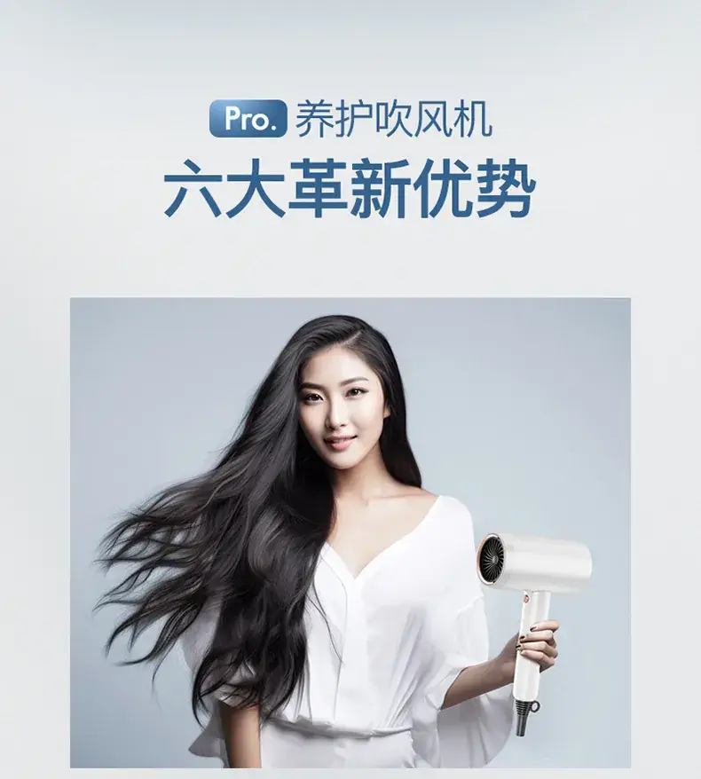 Folding Hair Dryer with 3-in-1 Filters & Low Noise — feature 5