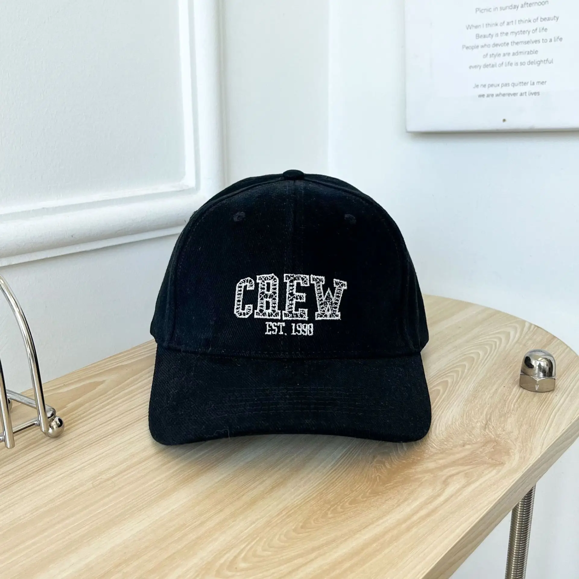 Korean Corduroy Cap Women Men Winter Warm Face Showy Small Cap - Image 2