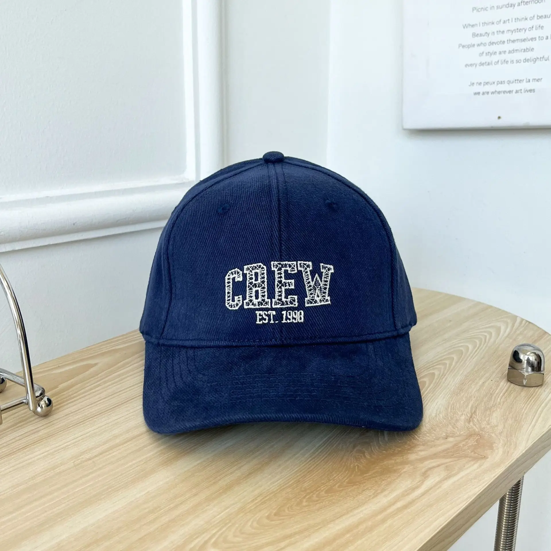 Korean Corduroy Cap Women Men Winter Warm Face Showy Small Cap - Image 6