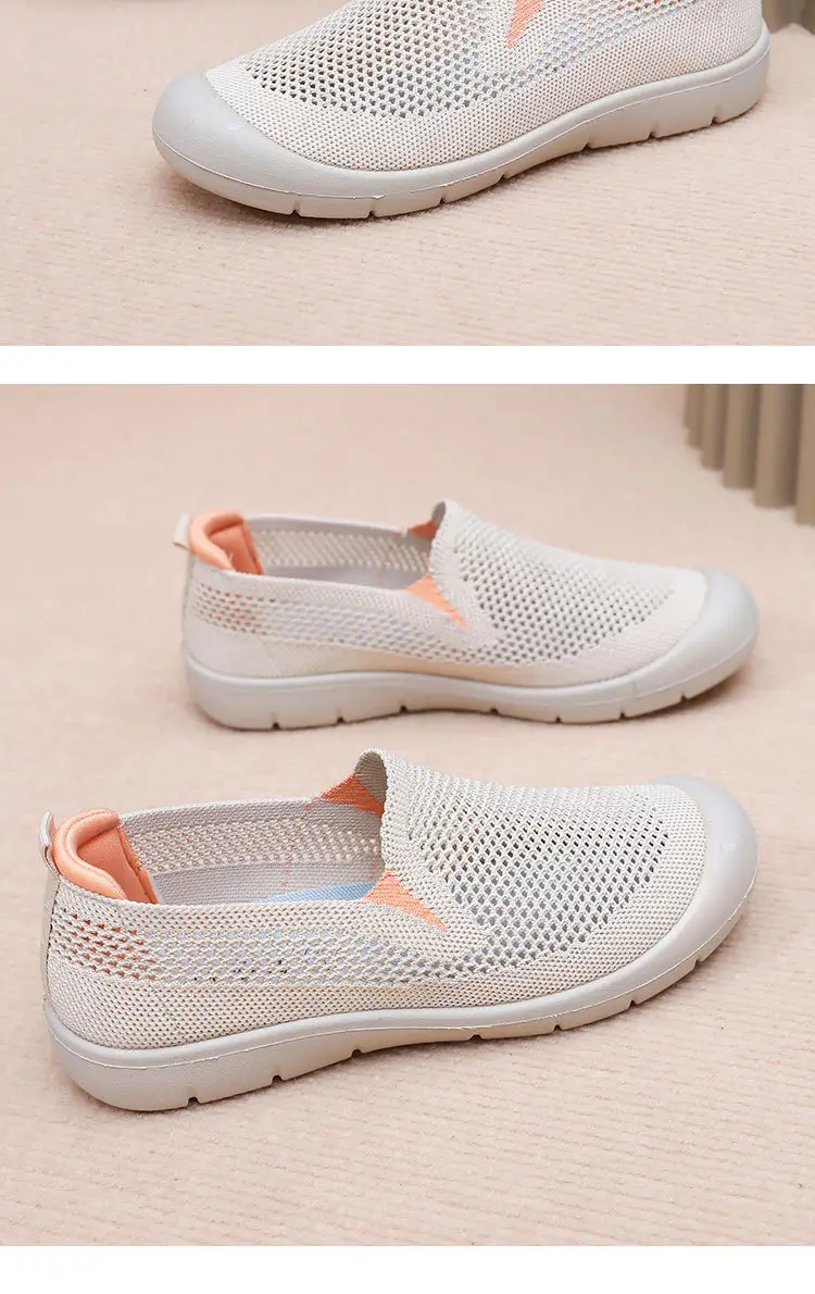 Women's Shoes, Summer Cloth Shoes, Walking Shoes, Breathable Casual Shoes for Middle-Aged and Elderly People, Hollow Mesh Soft-Soled Mom Shoes, Mom Shoes — feature 21