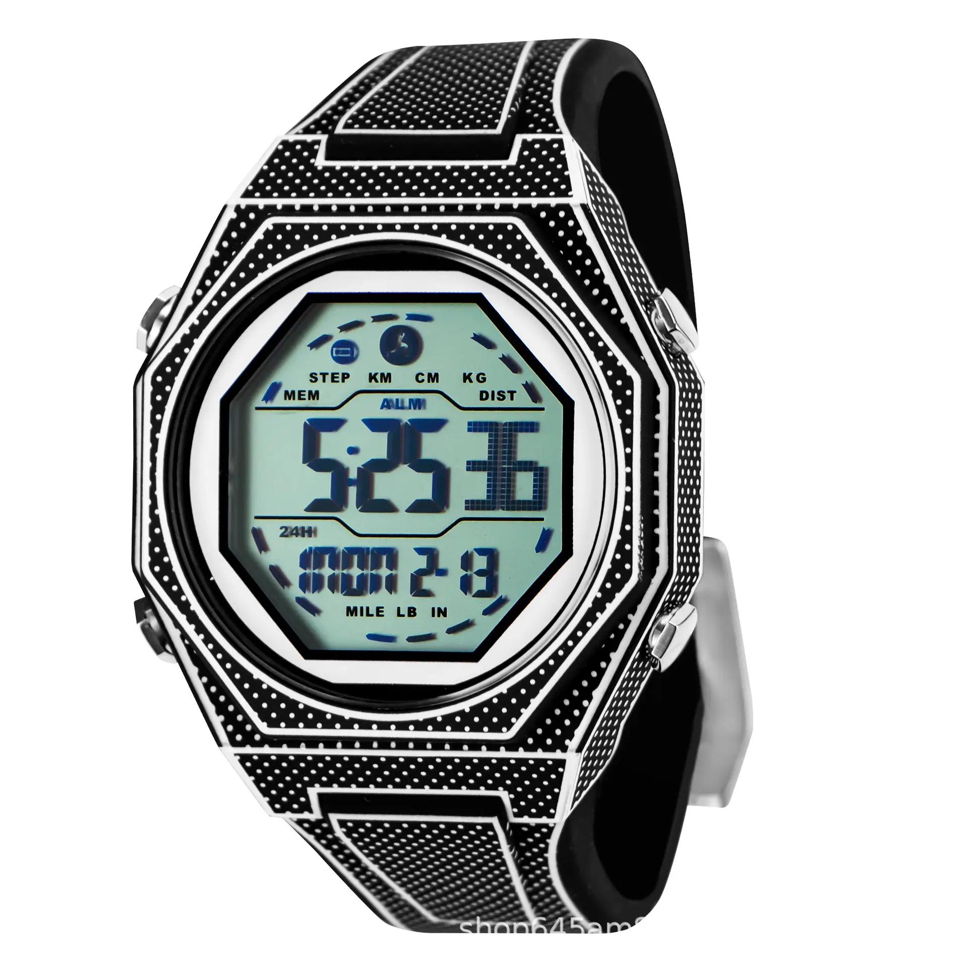 Silicone Comic Watch for Teens Waterproof Multifunctional — feature 1
