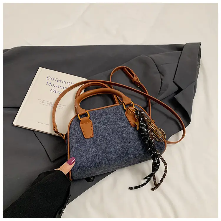 Retro Casual Shoulder Bag Women 2024 Brown Leather Tassel — feature 20