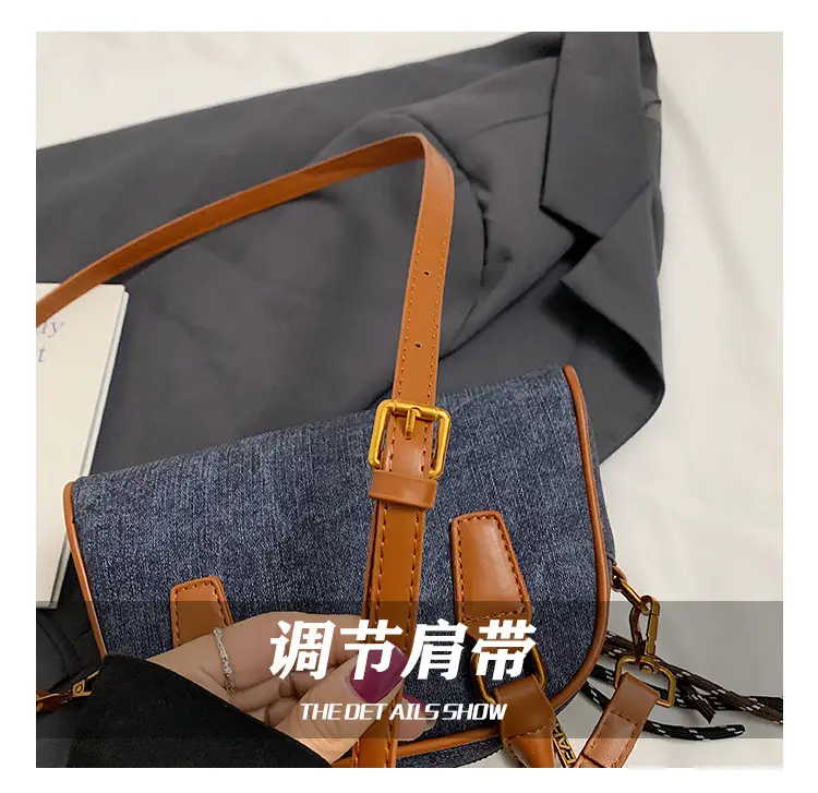 Retro Casual Shoulder Bag Women 2024 Brown Leather Tassel — feature 5