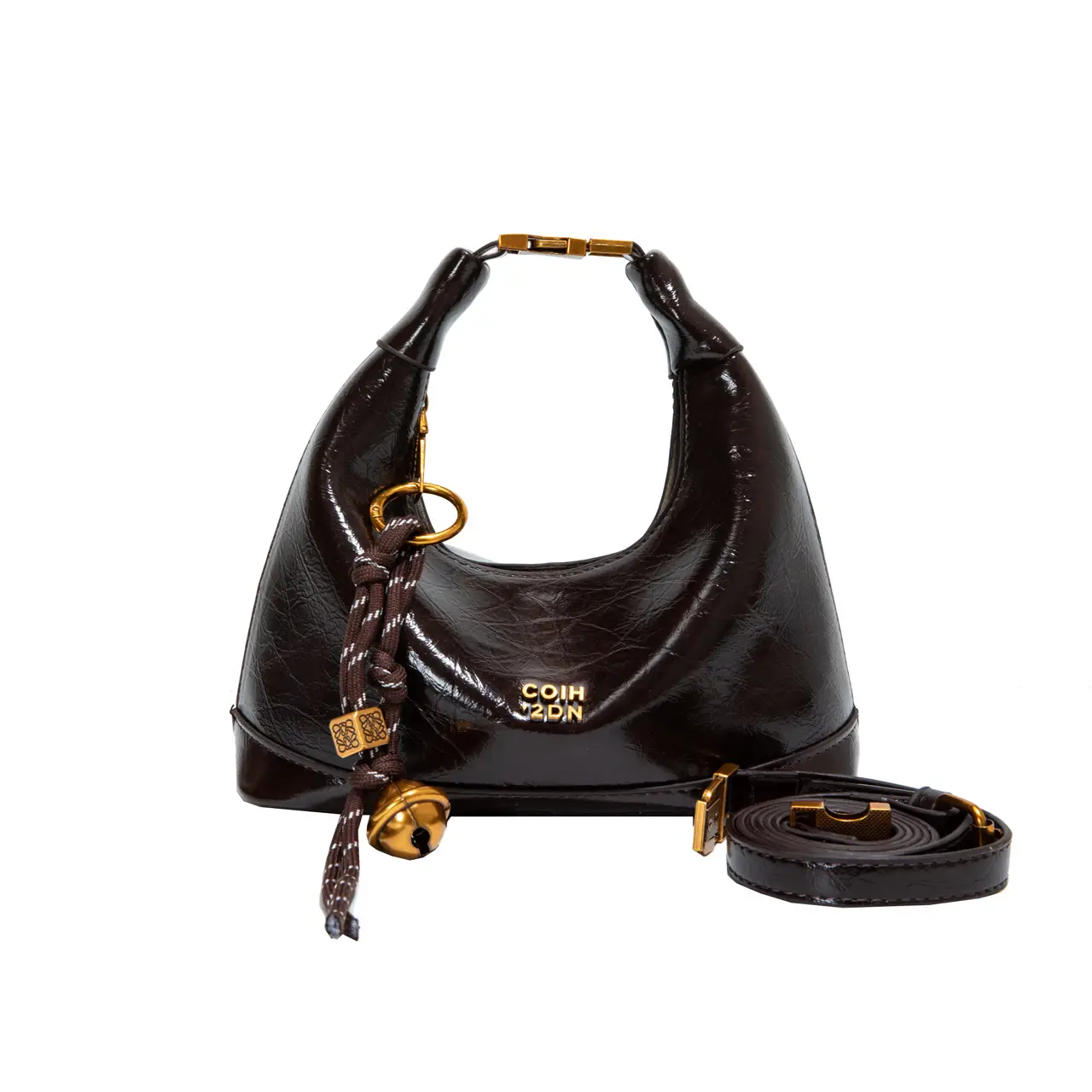 Black High-End Maillard Shoulder Crossbody Bag Women 2024 - Image 4