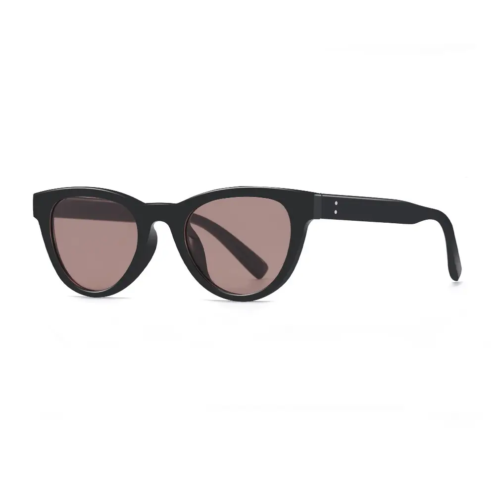 New Korean Style Retro Cat's Eye Sunglasses Women's Elegant Age-reduating White Travel Photograph UV-proof Polarized Sunglasses - Image 2