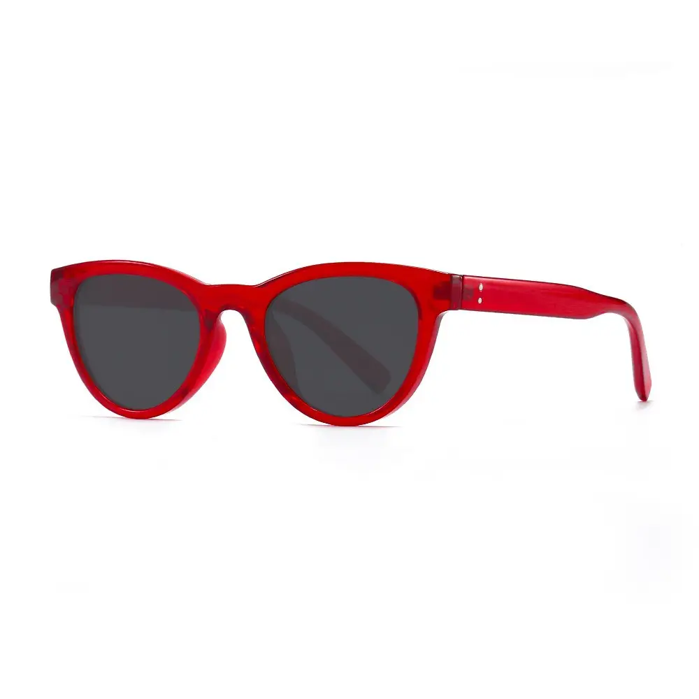 New Korean Style Retro Cat's Eye Sunglasses Women's Elegant Age-reduating White Travel Photograph UV-proof Polarized Sunglasses - Image 3
