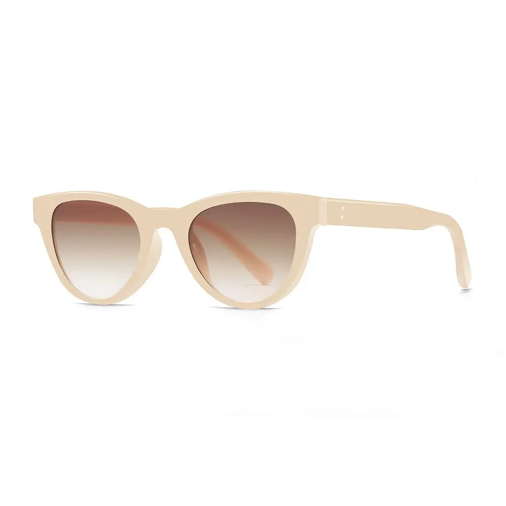 New Korean Style Retro Cat's Eye Sunglasses Women's Elegant Age-reduating White Travel Photograph UV-proof Polarized Sunglasses - Image 5