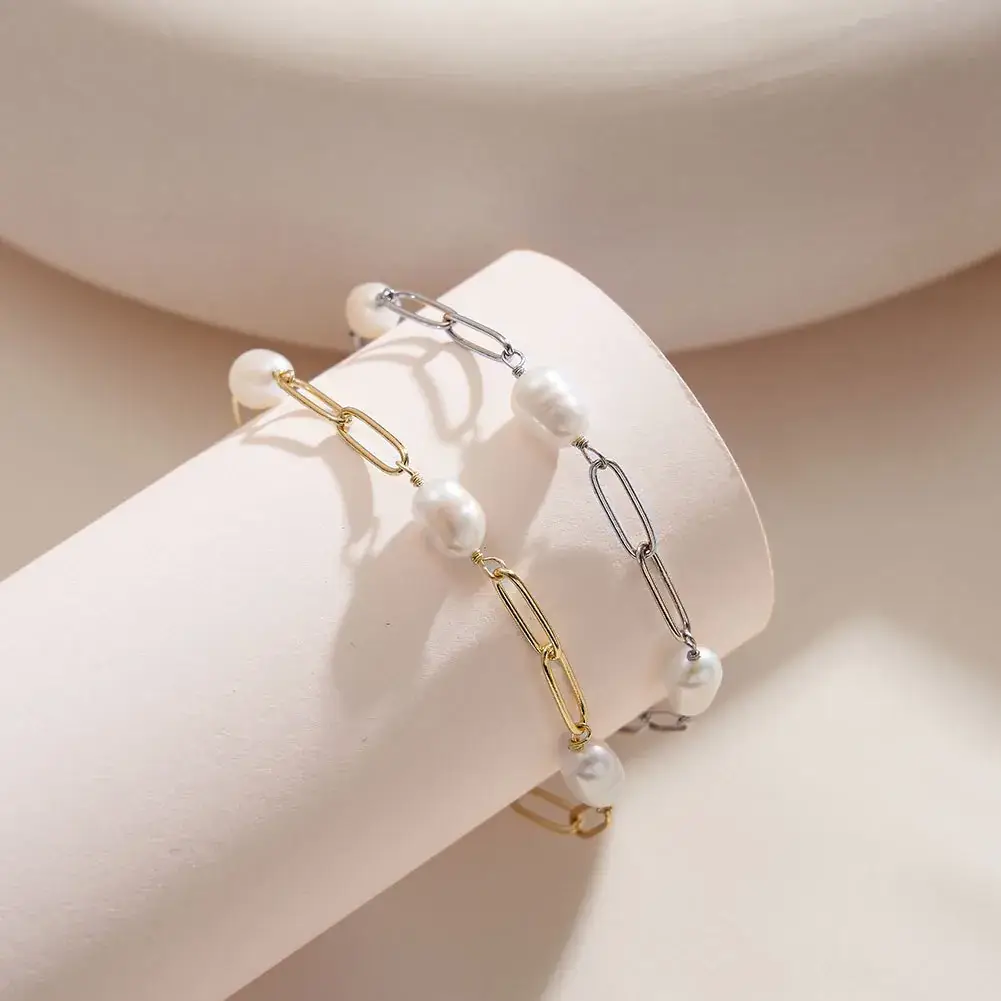 Shangda New S925 Sterling Silver Pearl Bracelet - Image 19