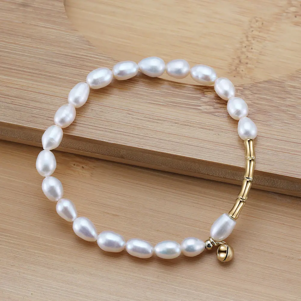 Shangda New S925 Sterling Silver Pearl Bracelet — feature 19