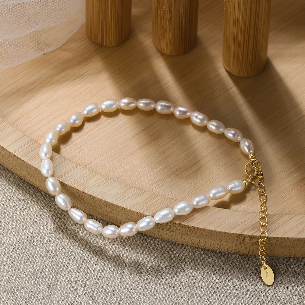 Shangda New S925 Sterling Silver Pearl Bracelet — feature 20