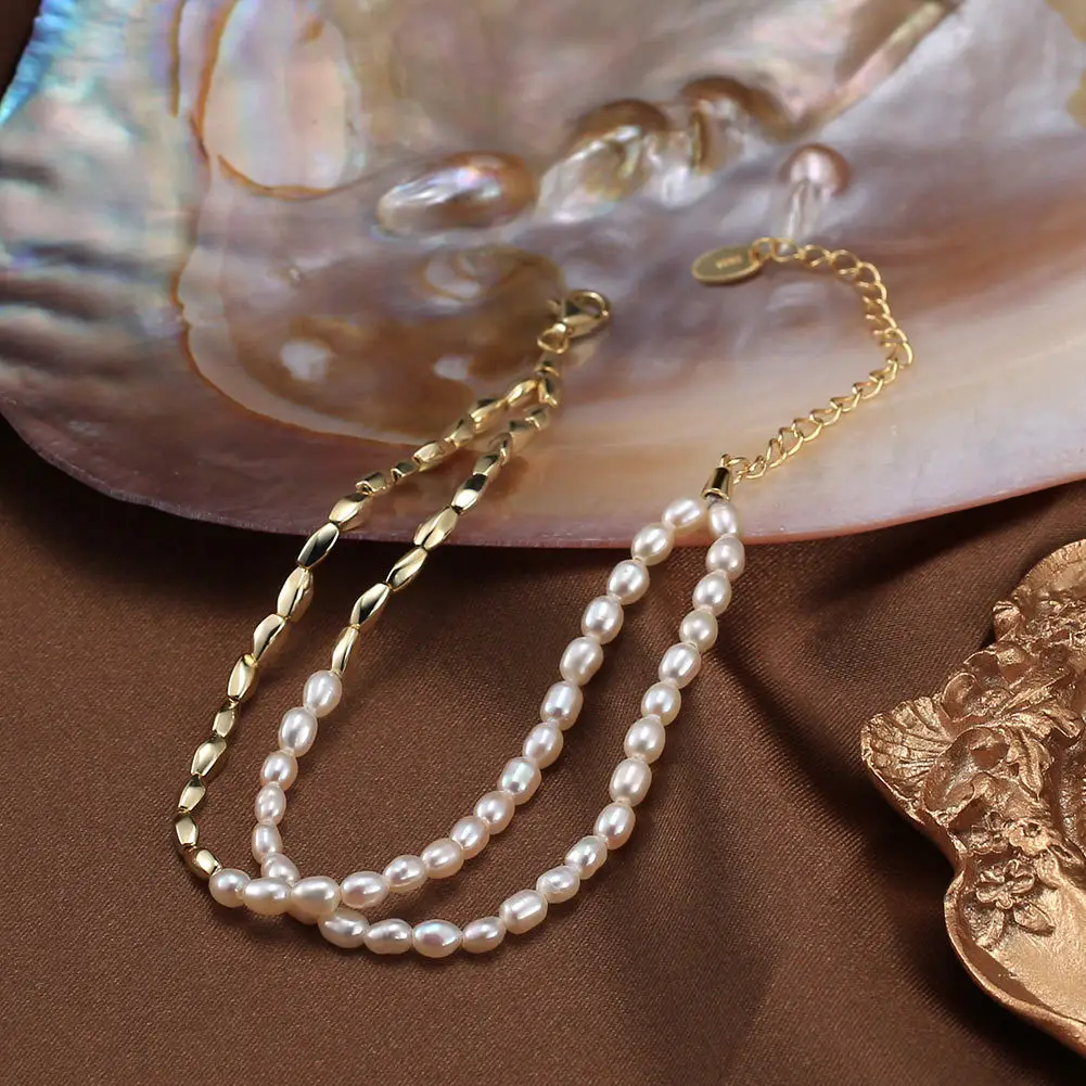 Shangda New S925 Sterling Silver Pearl Bracelet — feature 40