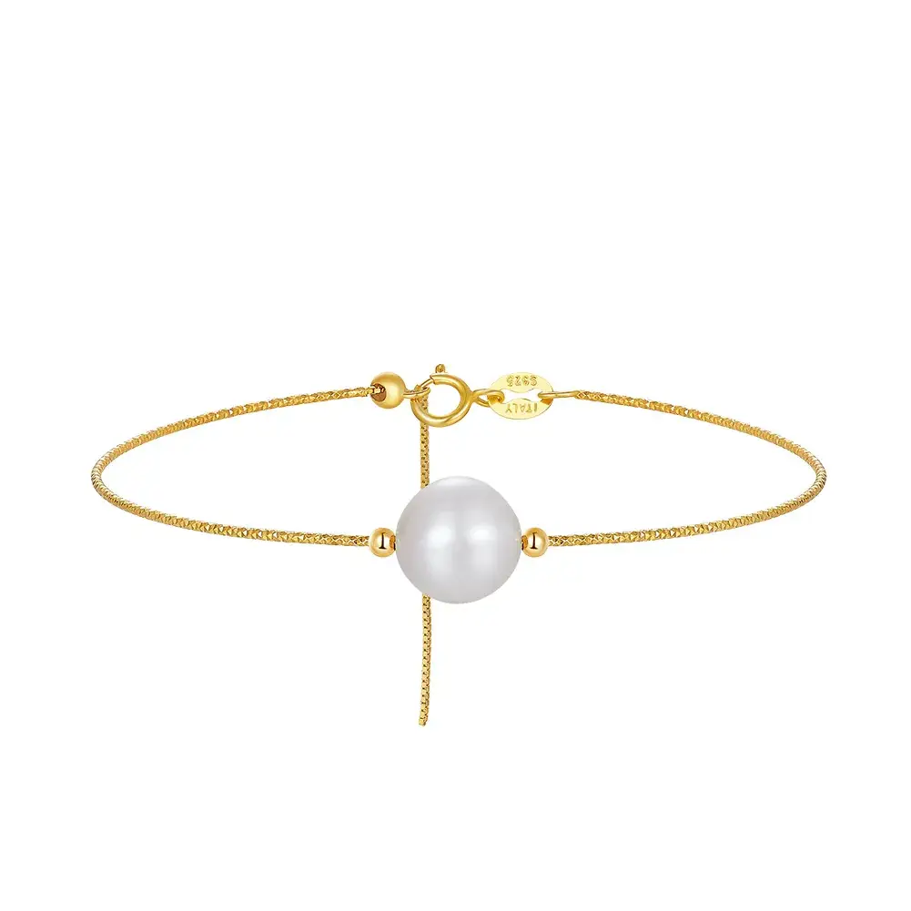 Shangda New S925 Sterling Silver Pearl Bracelet - Image 15