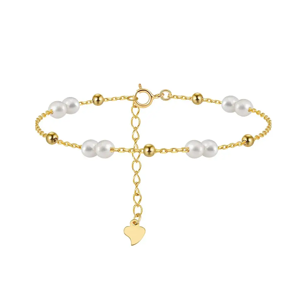 Shangda New S925 Sterling Silver Pearl Bracelet - Image 17
